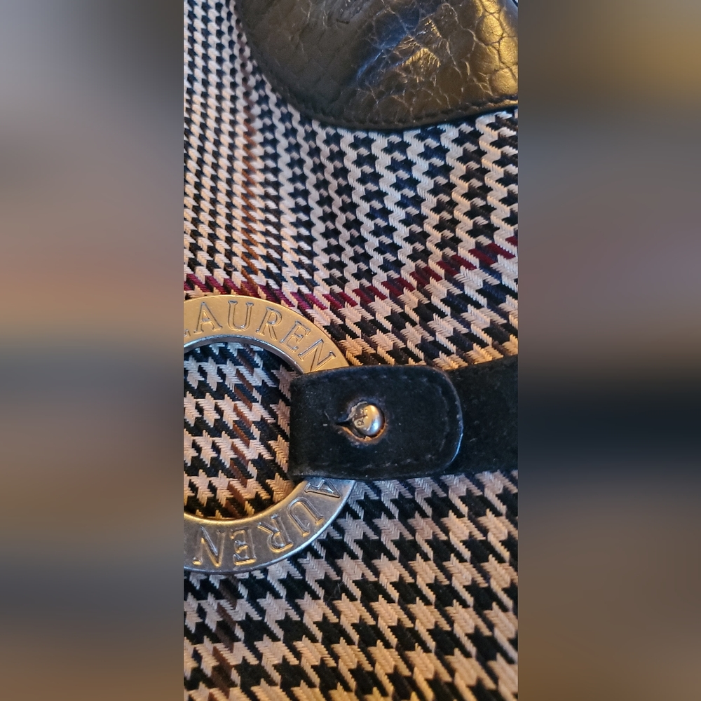 ××SOLD×× Lauren by Ralph Lauren plaid shoulder bag - Picture 5 of 12